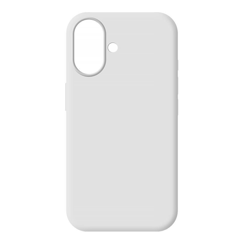 Силиконовый чехол для iPhone 16 "Silicone Case" White (белый)