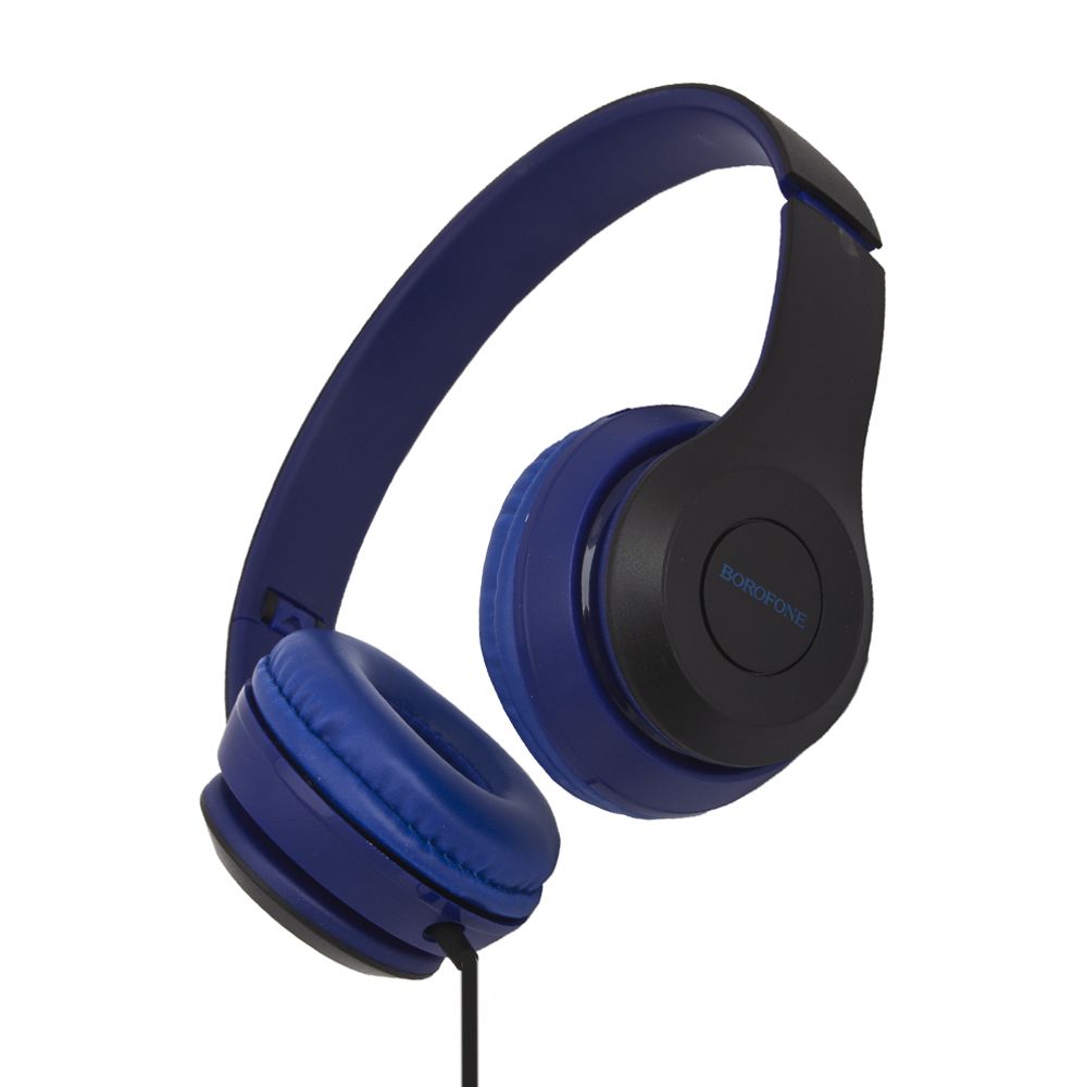Гарнитура BOROFONE BO5 Star sound 3.5мм, накладная, 1.2м (синий)