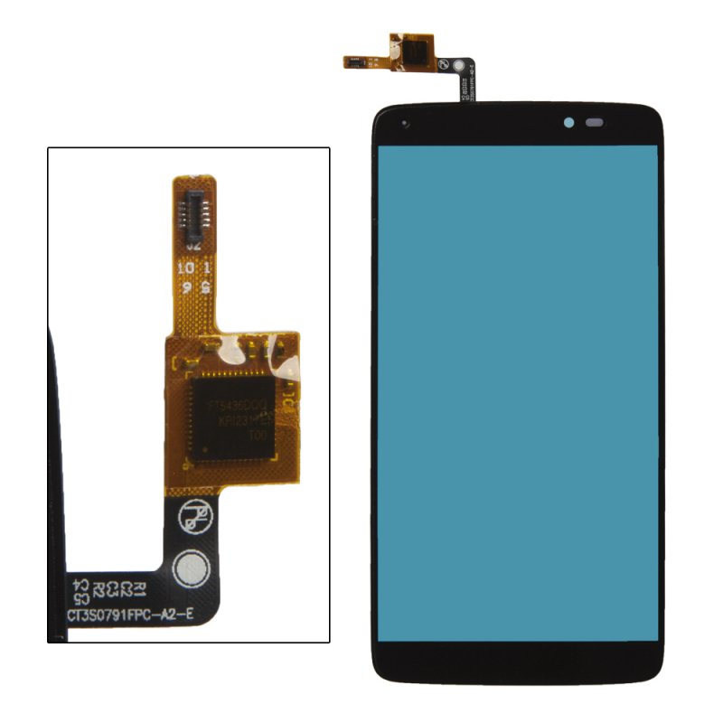 Тачскрин для Alcatel Idol 3 (5.5) 6045Y (черный)