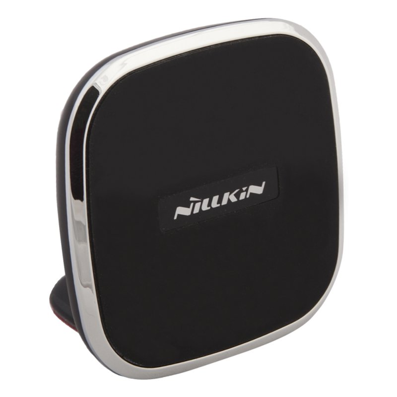 Держатель в авто с БЗУ "Nilkin" Magnetic Wireless Charger с Qi на панель (черный)