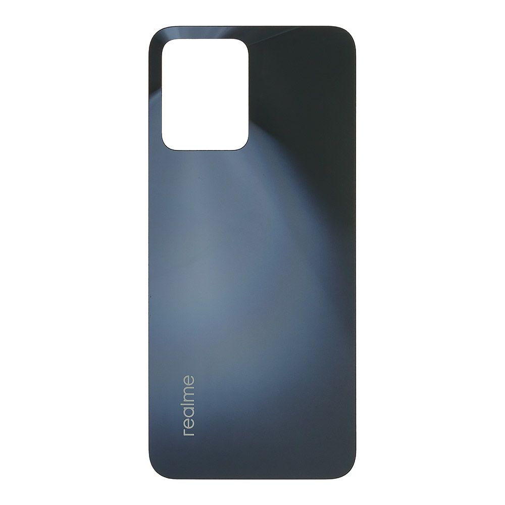 Задняя крышка для Realme С35 (черный)