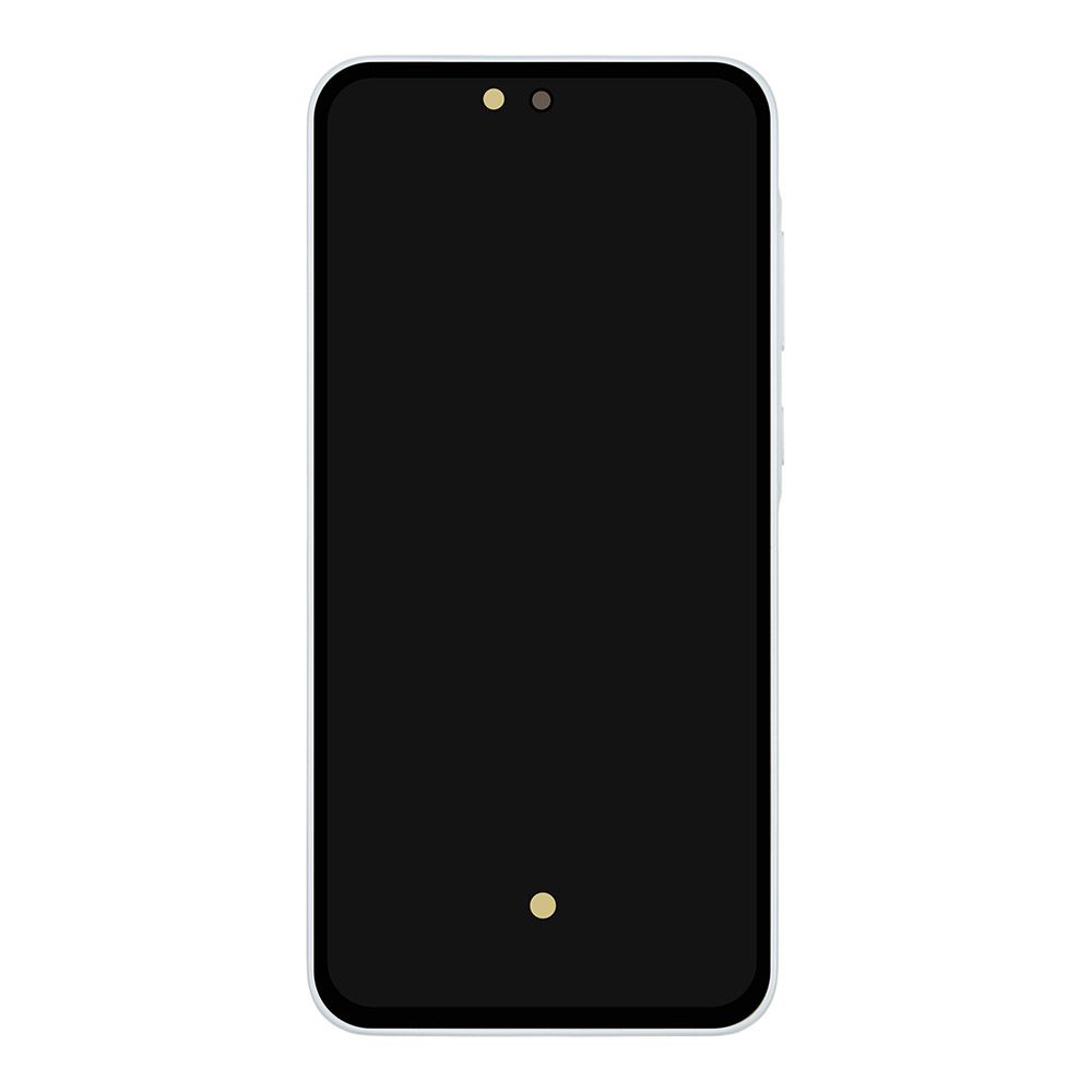 LCD дисплей для Samsung Galaxy A35 5G SM-A356E в сборе с рамкой (голубой) 100% OR SP