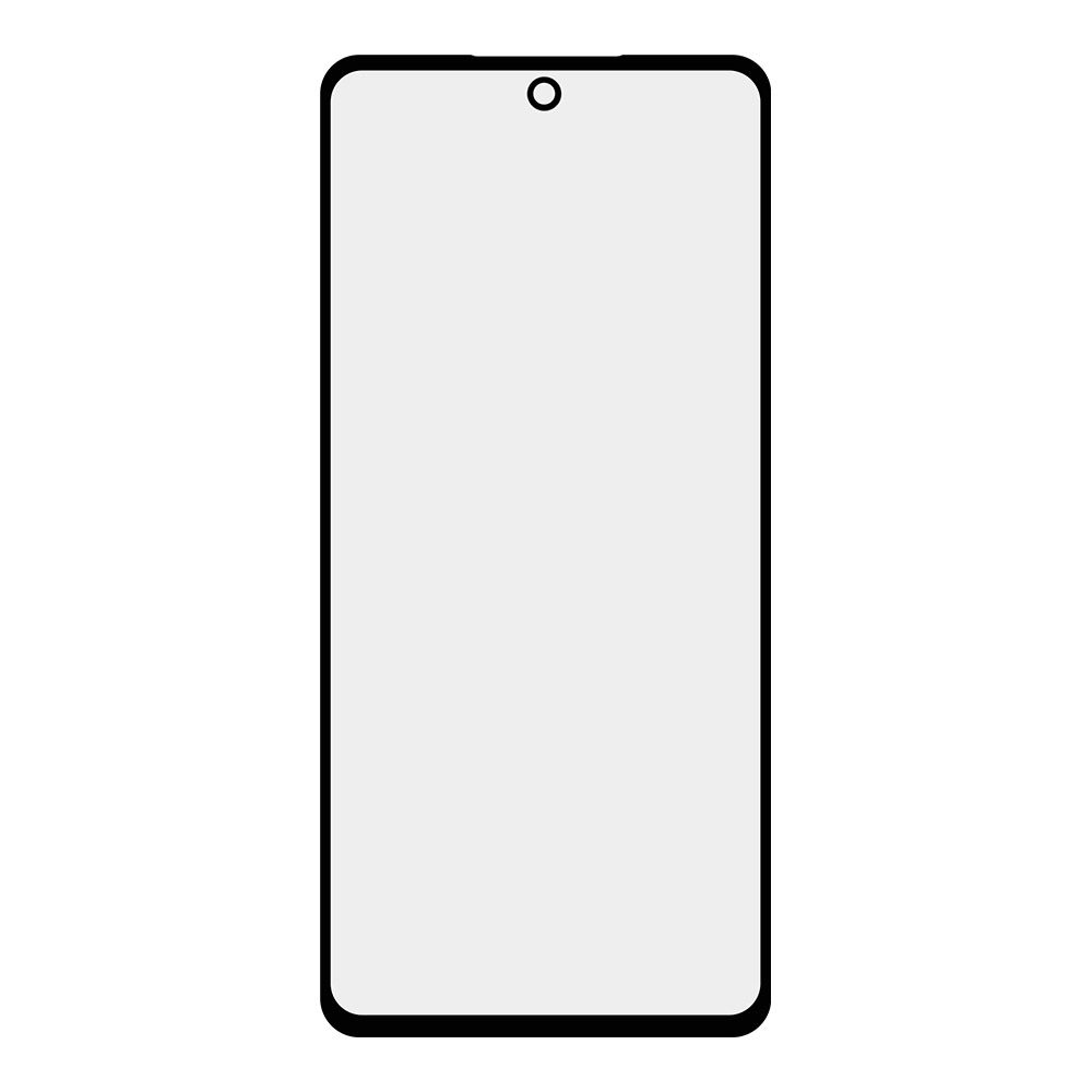 Стекло + OCA плёнка для переклейки Samsung A54 (черный)