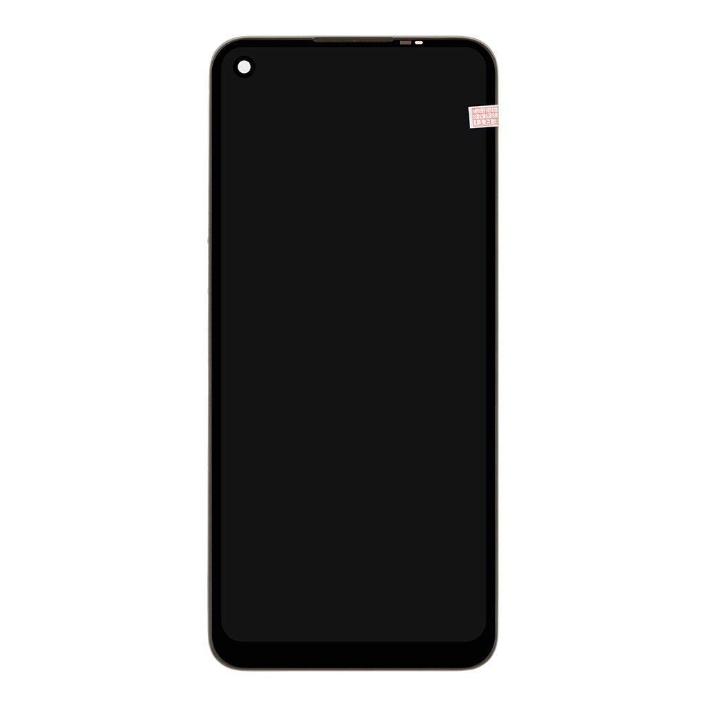 LCD дисплей для Oppo A55 4G (CPH2325) с тачскрином в рамке(черный) OR LCD