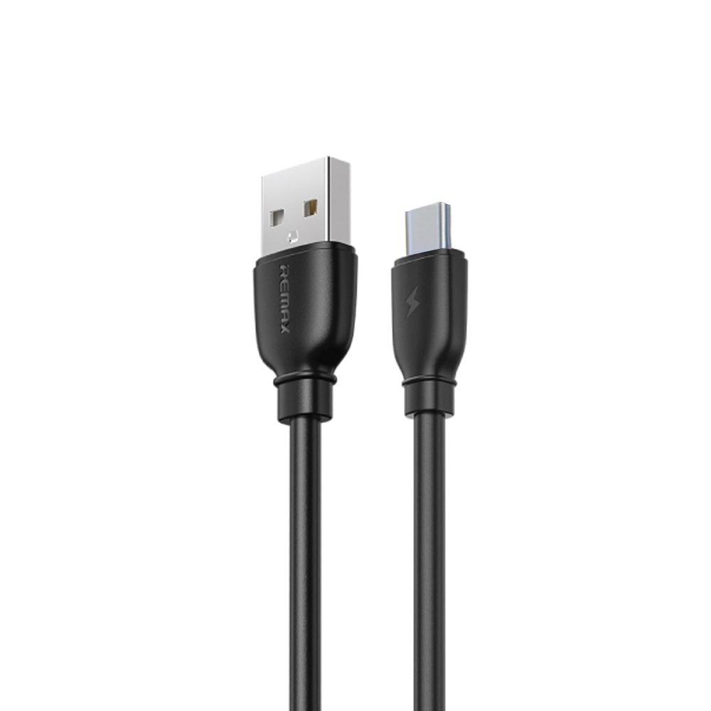 USB кабель REMAX RC-138a Suji Pro Type-C, 2.4А, 1м, TPE (черный)