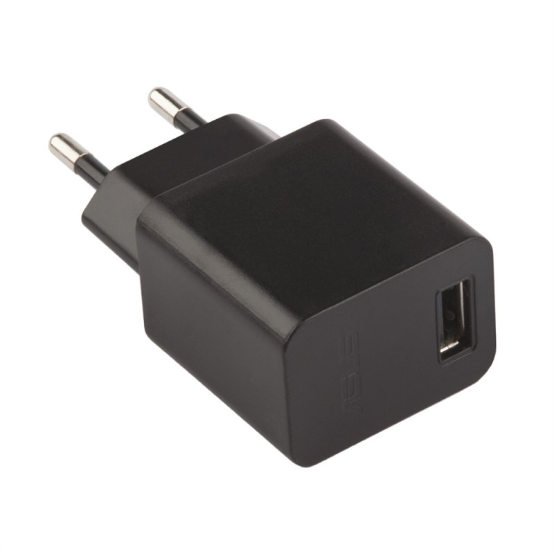 СЗУ Asus 2А с выходом USB + кабель Micro USB (черное/коробка)