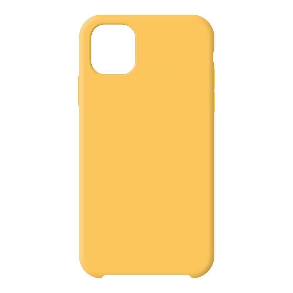 Силиконовый чехол для iPhone 11 "Silicone Case" (желтый) 4
