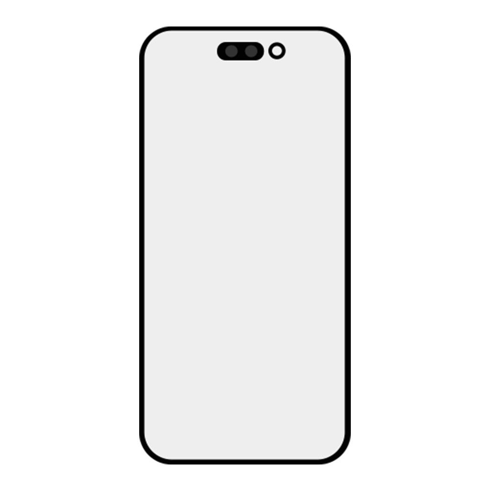 G+OCA PRO стекло для IPhone 15 олеофобное покрытие (черный)
