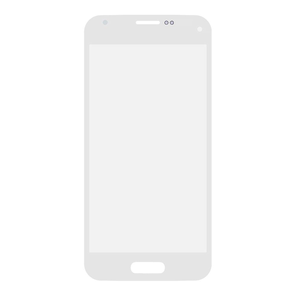 Стекло для переклейки Samsung Galaxy S5 mini (белый)