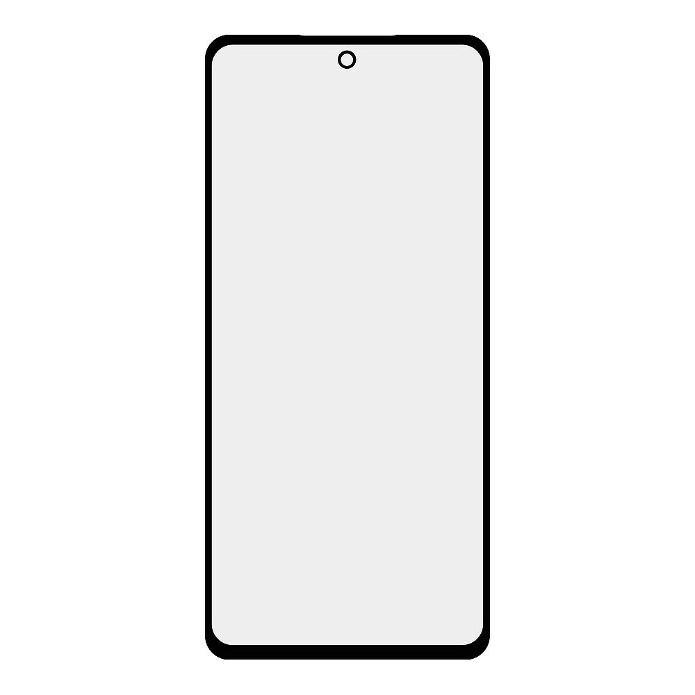 Стекло + OCA плёнка для переклейки Samsung A53 5G (черный)