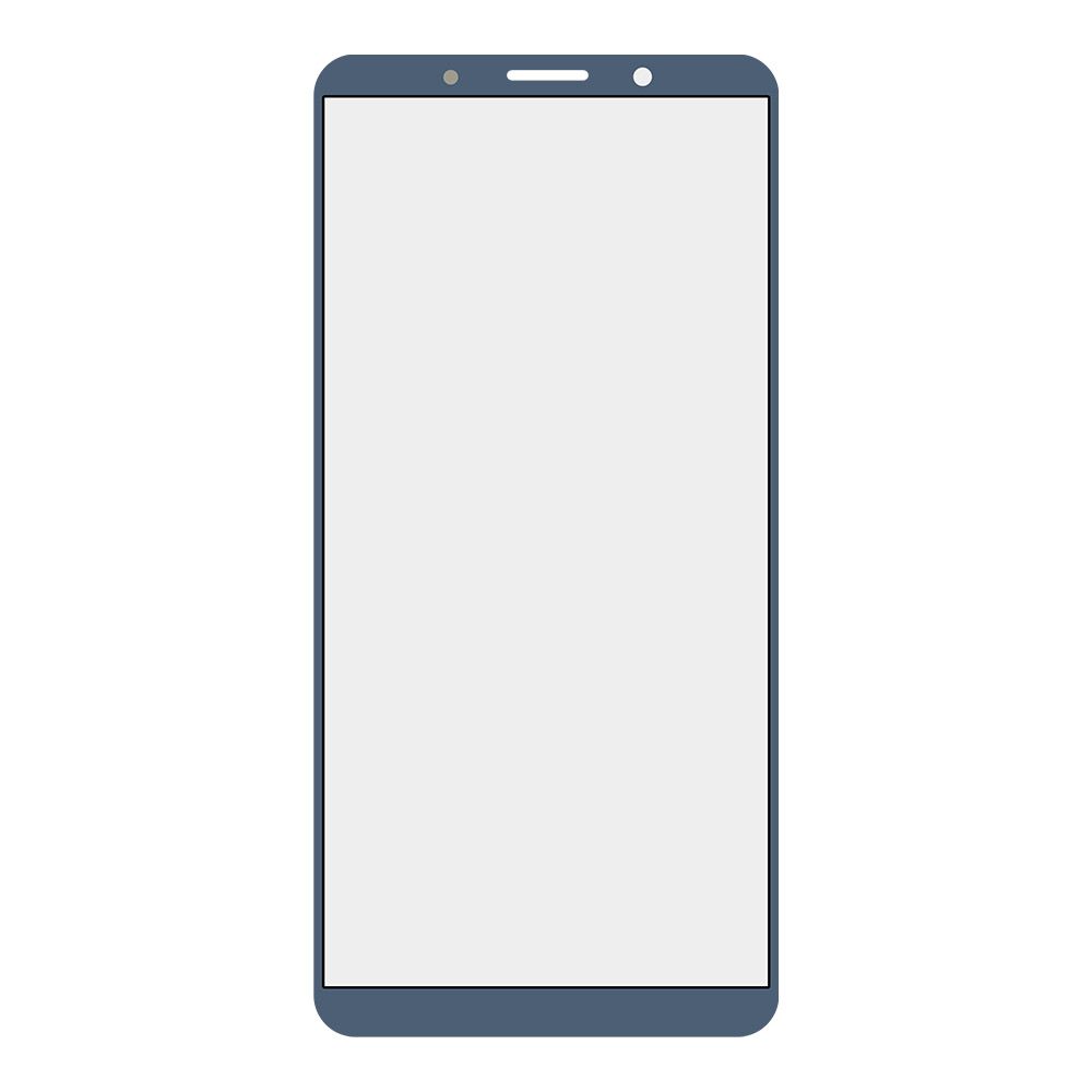 Стекло + OCA плёнка для переклейки Huawei Mate 10 Pro (BLA-AL00) (синий)