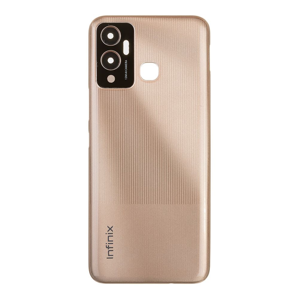 Задняя крышка для Infinix Hot 12 Play NFC (X6816D) (золотистый)