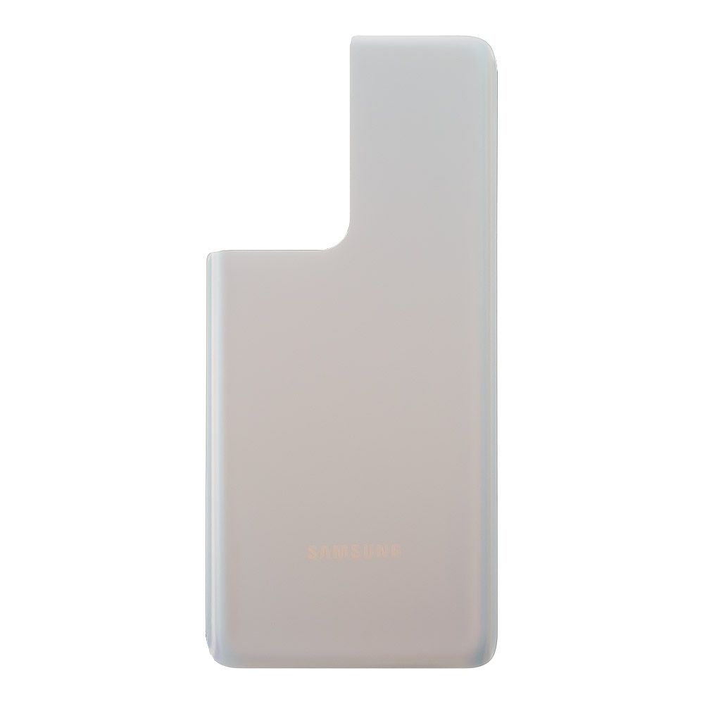 Задняя крышка для Samsung Galaxy S21 Ultra SM-G998 (серебристый)