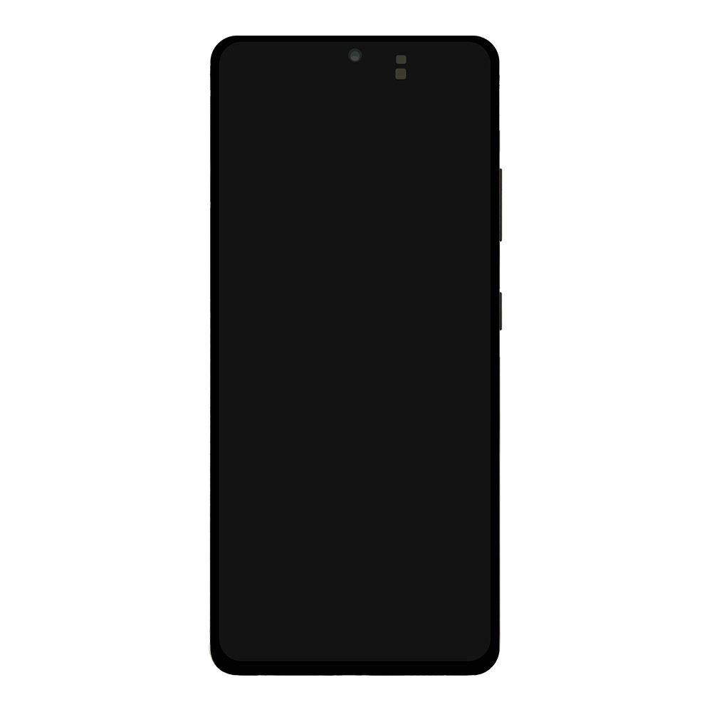 LCD дисплей для Samsung Galaxy S21 Ultra SM-G998 G82-26035A в рамке (черный) 100% OR SP