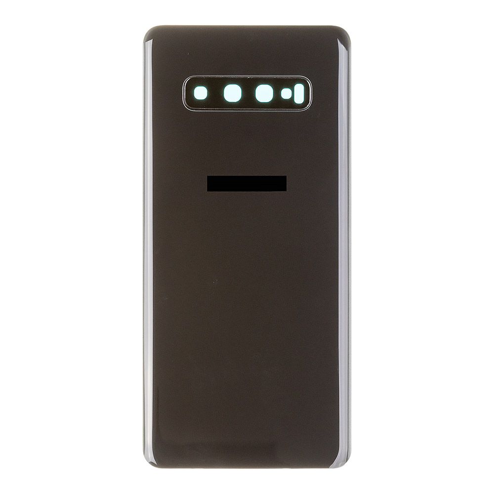 Задняя крышка для Samsung Galaxy S10+ SM-G975 (черный), премиум