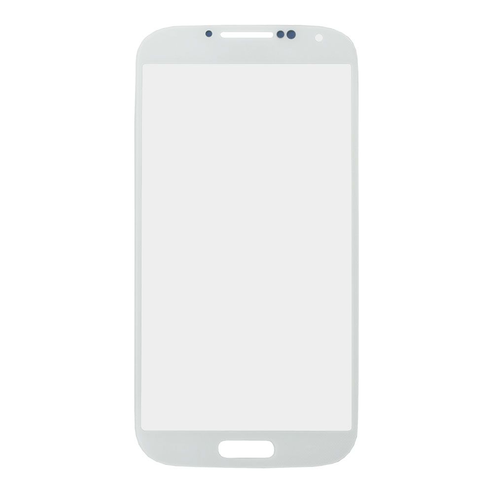 Стекло + OCA плёнка для переклейки Samsung i9500 (белый)