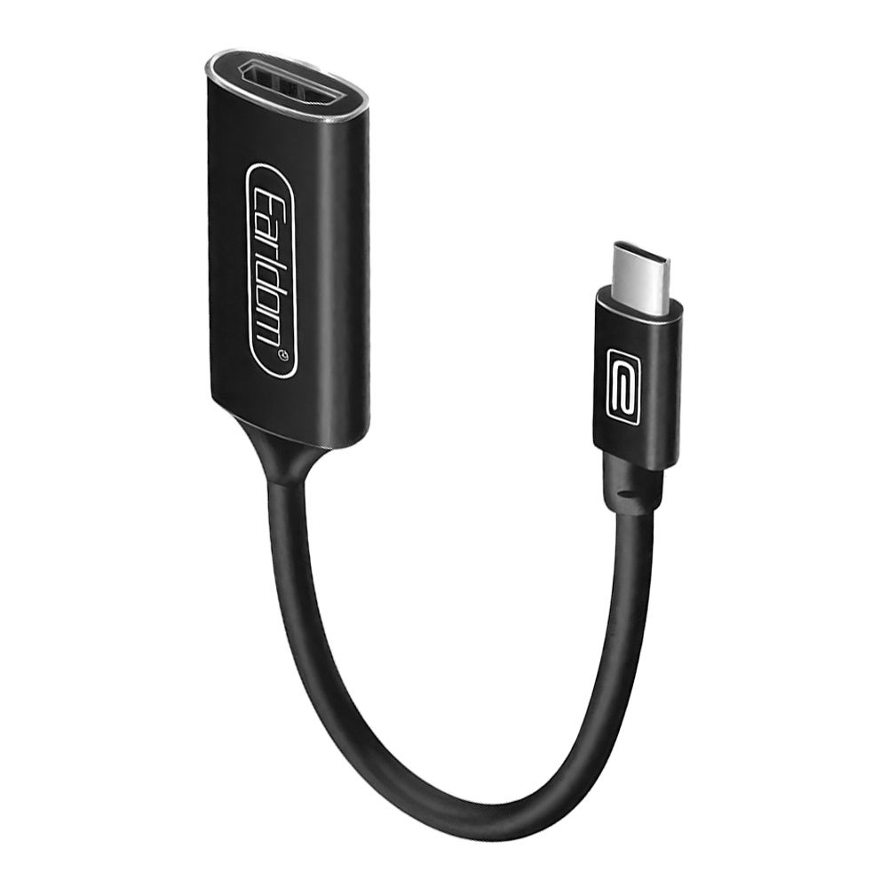 HDMI адаптер Earldom ET-W11 USB-C на HDMI, 4K, ПВХ (черный)
