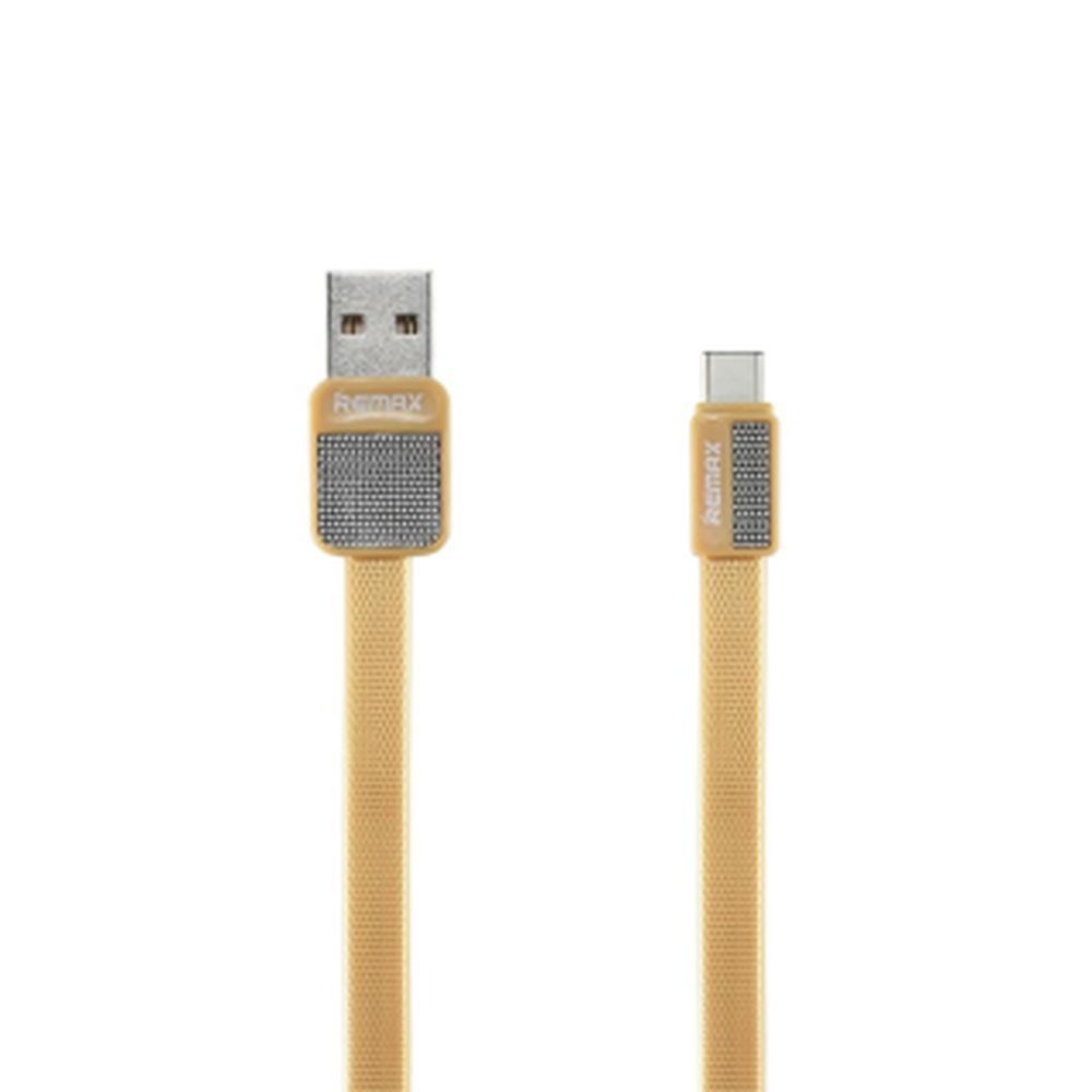 USB кабель REMAX RC-044a Platinum Type-C, 1м, TPE (золотой)