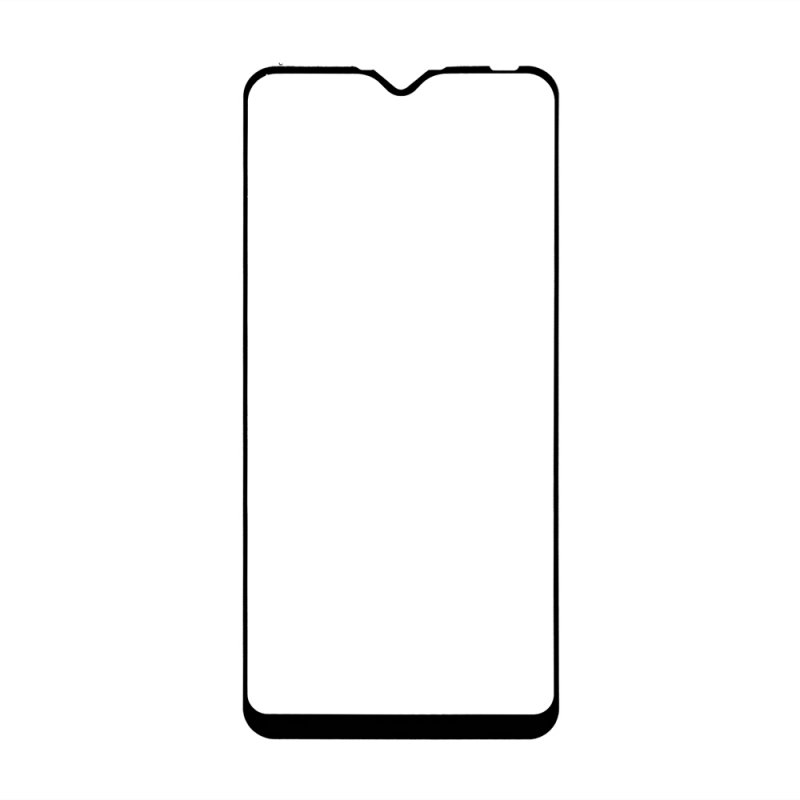 Защитное стекло "LP" для Samsung Galaxy A10 Thin Frame Full Glue с рамкой 0,33 мм 2,5D 9H (черное)