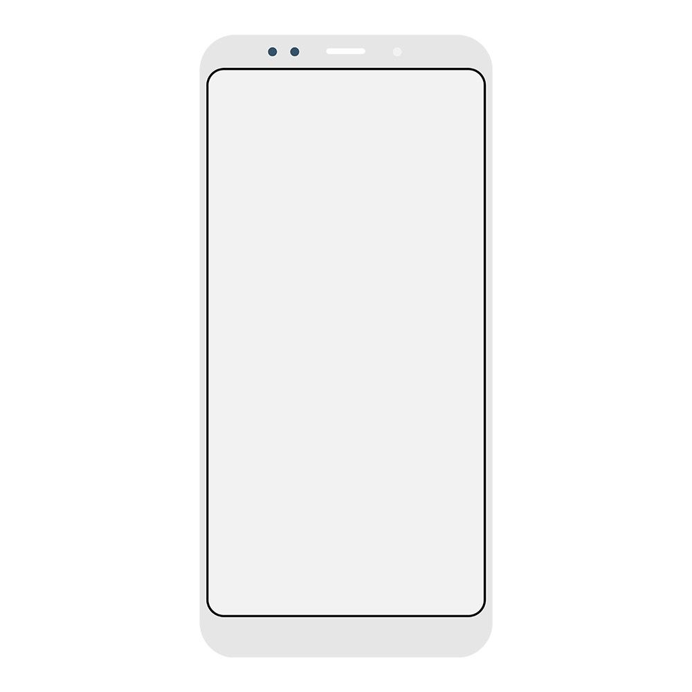 Стекло + OCA пленка для переклейки Xiaomi Redmi 5 Plus (белый)