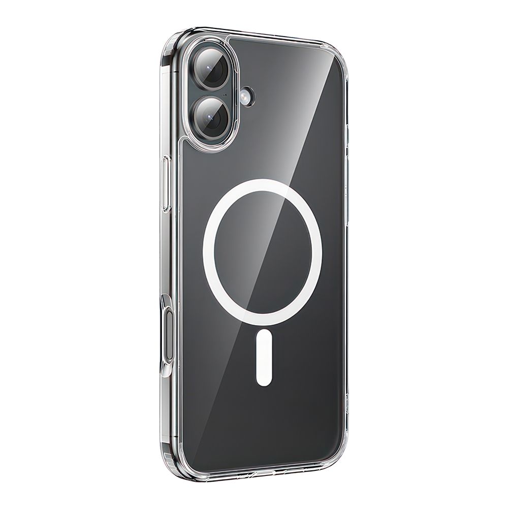 Чехол HOCO Magnetic для Apple iPhone 16 Plus, TPU (прозрачный)