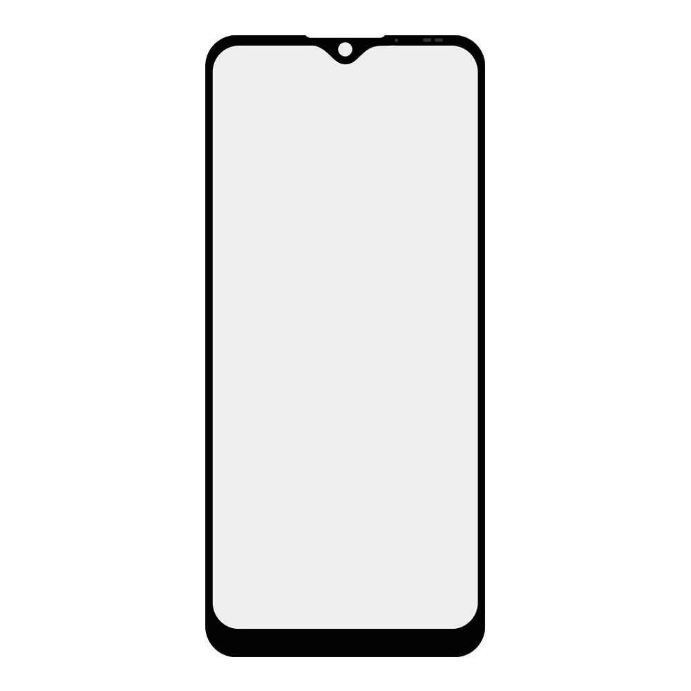 Стекло + OCA плёнка для переклейки ZTE Blade V30 Vita  (черный)