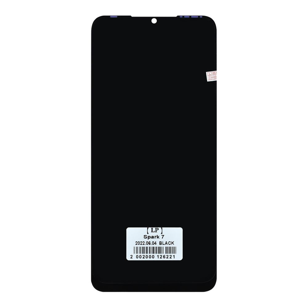 LCD дисплей для Tecno Spark 7/Infinix Hot 10i с тачскрином (черный)