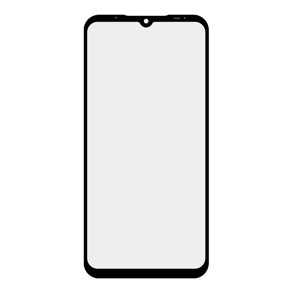 Стекло + OCA пленка для переклейки Meizu Note 9 (черный)