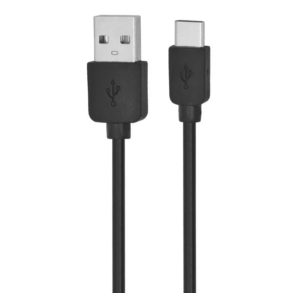 USB кабель "LP" USB Type-C 1м. (черный/европакет)