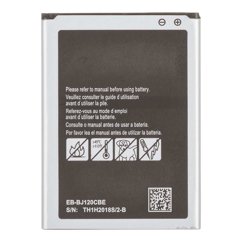 Аккумулятор (АКБ) Samsung Galaxy J1 2016 SM-J120F 2050 mAh (EB-BJ120CBE) Li2600 100% Filling Capacity