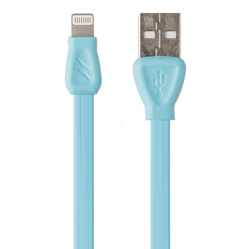 USB кабель "РЕМАКС" RC-028m Martin Lightning 8-pin, 1м, TPE (голубой)