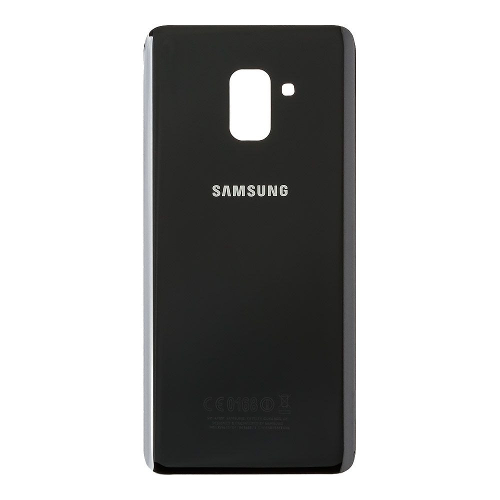 Задняя крышка для Samsung Galaxy A8+ (2018) SM-A730 (черный)