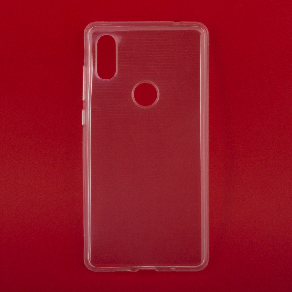 Силиконовый чехол "LP" для Xiaomi Mi MIX 2S TPU (прозрачный) европакет