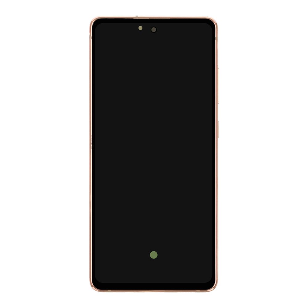 LCD дисплей для Samsung Galaxy S20 FE SM-G780 в рамке (оранжевый) 100% OR