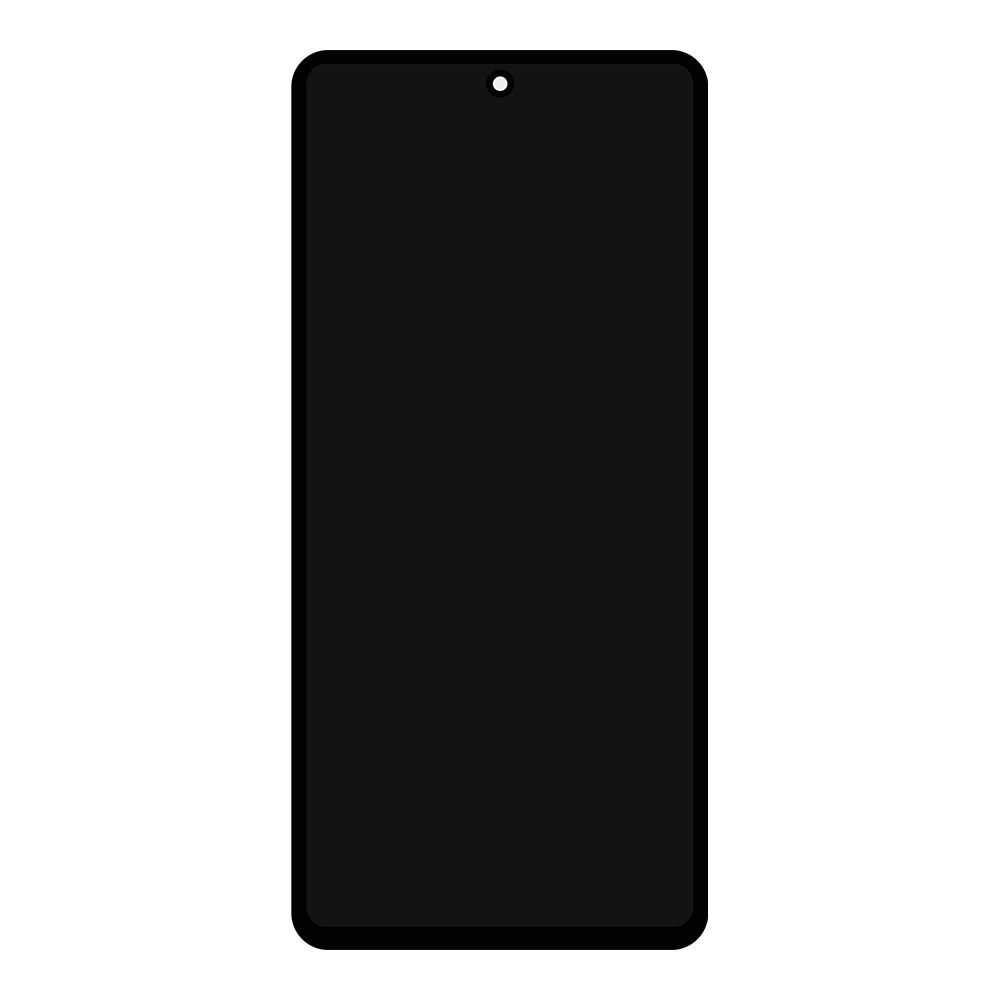 LCD дисплей для Xiaomi Redmi Note 12 Pro + (5G) (2022) с тачскрином в рамке (черный) 100% OR SP