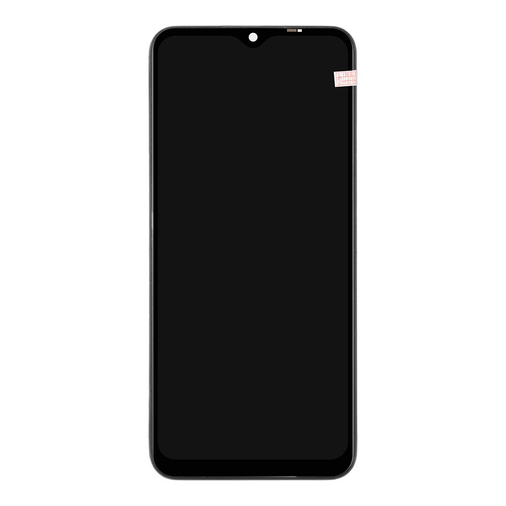 LCD дисплей для Realme C25y (RMX3269) с тачскрином в рамке (черный) OR LCD
