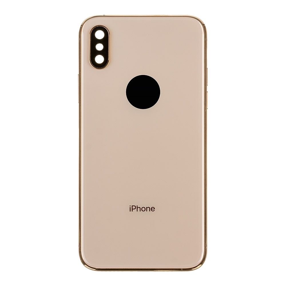 Корпус для Apple iPhone XS (золото) 1:1 OR