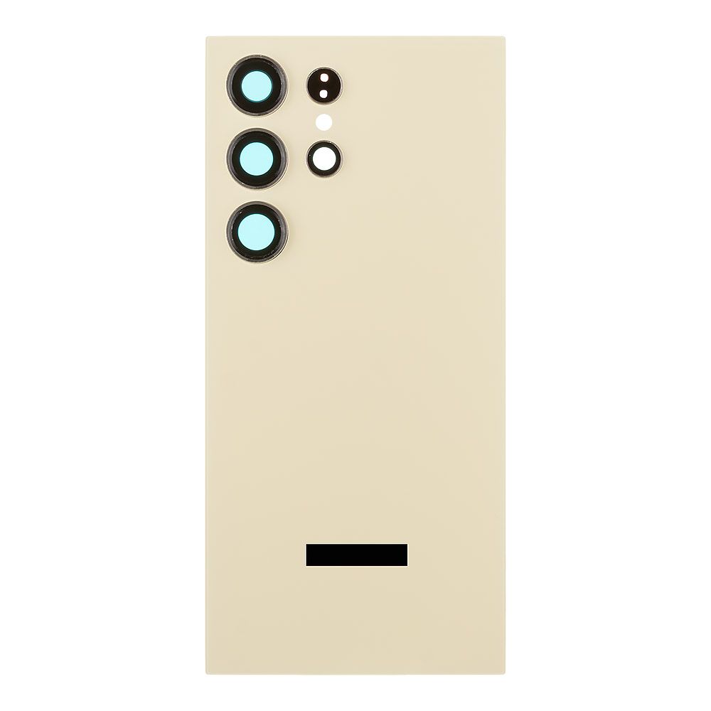 Задняя крышка для Samsung Galaxy S24 Ultra SM-S928 (желтый), премиум