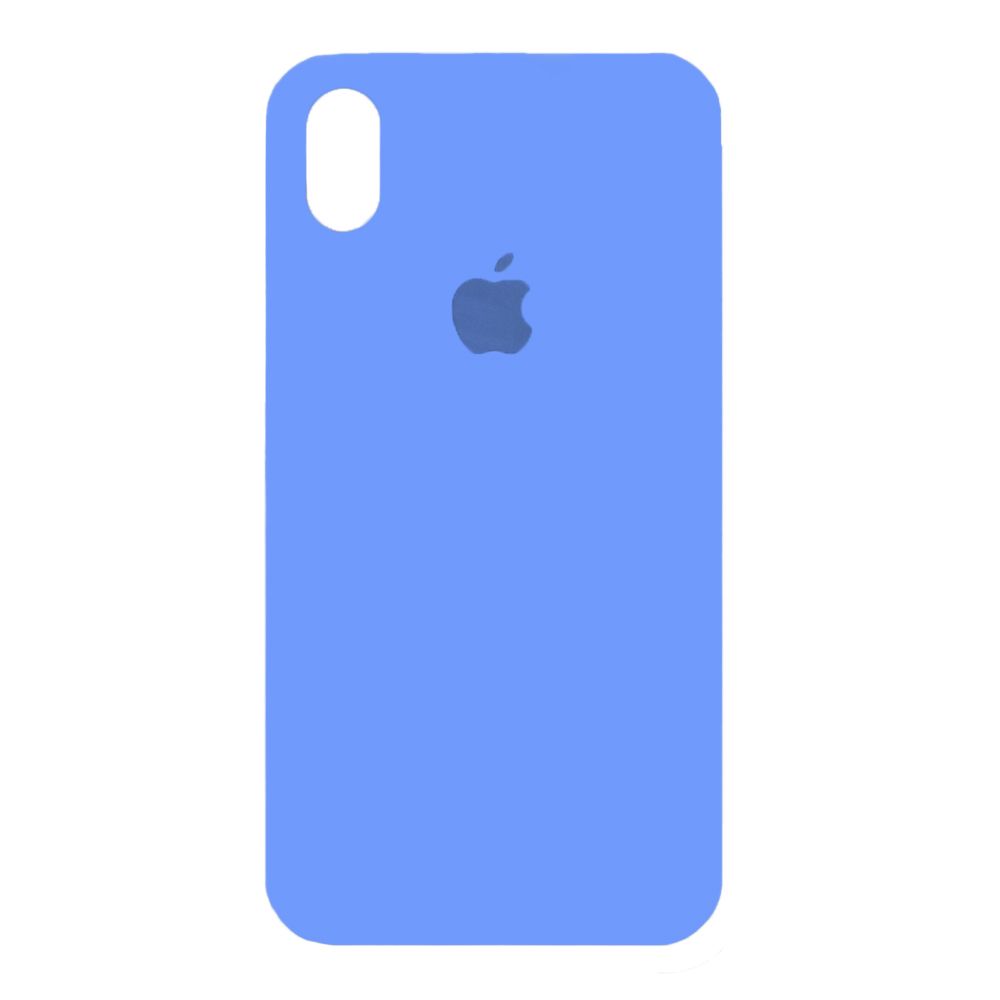 Силиконовый чехол для iPhone Xr "Silicone Case" (синий) 3