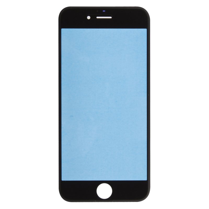 Стекло в сборе с рамкой для iPhone 6S (черный)