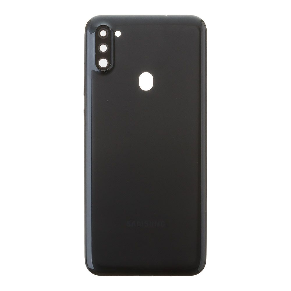 Задняя крышка для Samsung Galaxy A11 SM-A115 (черный)