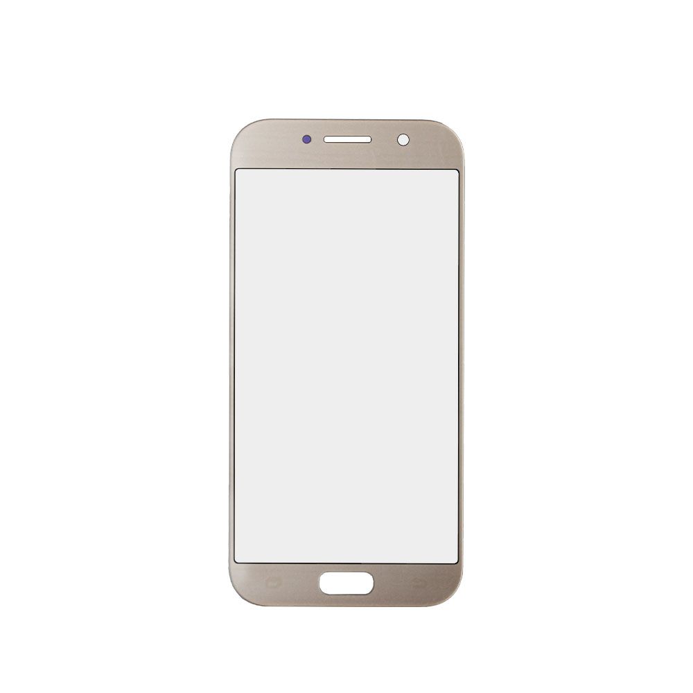 Стекло + OCA плёнка для переклейки Samsung A520F Galaxy A5 (2017) (золото)