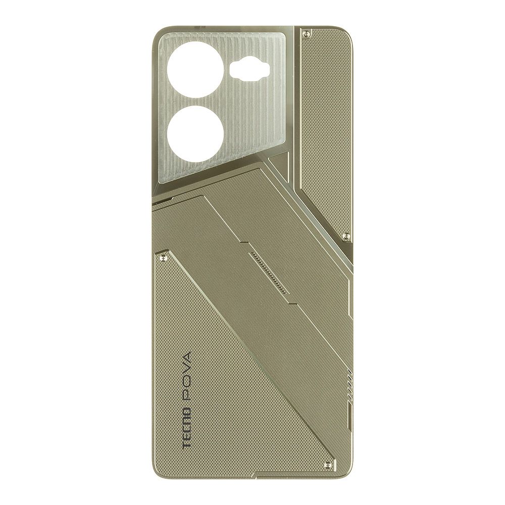 Задняя крышка для Tecno Pova 5 (LH7n) (золотистый)