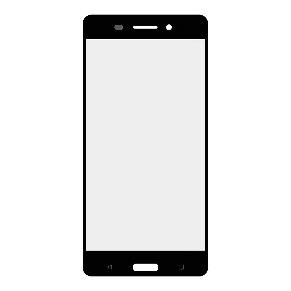 Стекло для переклейки для Nokia 6 (черный)