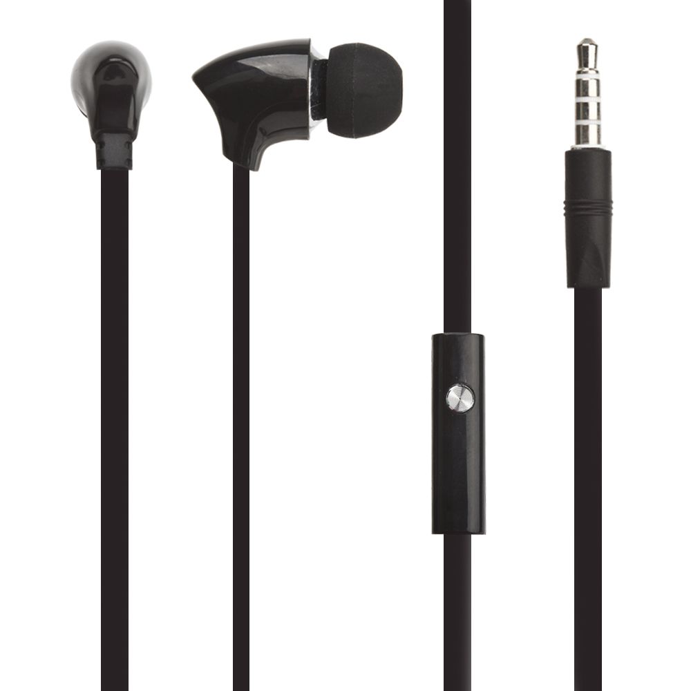 Гарнитура BOROFONE BM26 Rhythm 3.5мм, внутриканальная, 1.2м (черный)