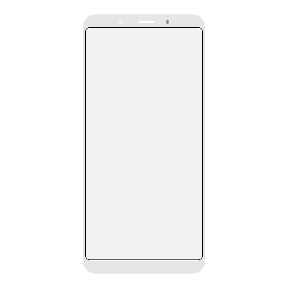 Стекло + OCA плёнка для переклейки Oppo F5 (белый)