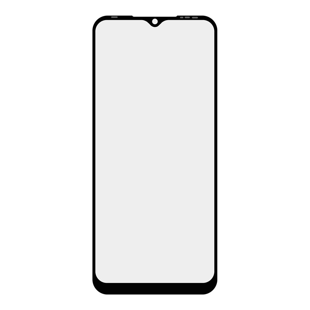Стекло + OCA пленка для переклейки Tecno Spark Go 2023/POP 7/Spark 9 Pro/9T (черный)