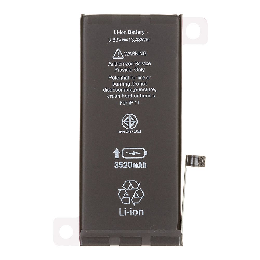 Аккумулятор (АКБ) для iPhone 11 Li 3600 mAh повышенная емкость Ultra Capacity