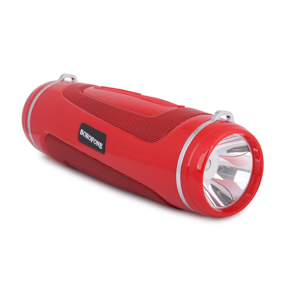 Bluetooth колонка BOROFONE BR7 Empyreal Sports BT 5.0, 5Wx2, AUX/microSD/USB/FM (красный)