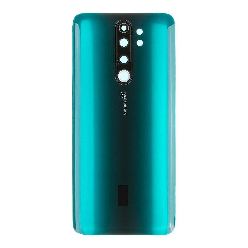 Задняя крышка для Xiaomi Redmi Note 8 Pro со стеклом камеры (зеленый)